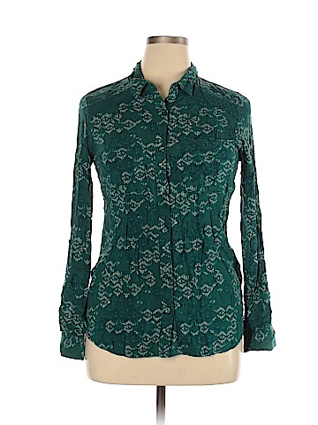 Mossimo Supply Co. Long Sleeve Button-Down Shirt (view 1)