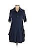 Christopher & Banks Blue Casual Dress Size M (petite) - photo 1