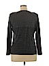 misook 100% Acrylic Black Long Sleeve Top Size XL - photo 2