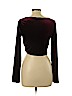 Forever 21 Burgundy Long Sleeve Top Size L - photo 2