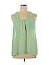 iris 100% Polyester Green Sleeveless Blouse Size 1X - photo 1