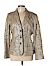 Neiman Marcus 100% Leather Tan Leather Jacket Size 12 - photo 1