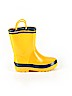 Unbranded Solid Yellow Rain Boots Size 11 - 12 Kids - photo 1