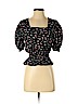 Love, Fire Black Short Sleeve Top Size S - photo 1