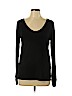 Splendid 100% Rayon Black Long Sleeve Top Size L - photo 1