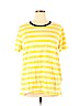Old Navy 100% Cotton Yellow Short Sleeve T-Shirt Size XL - photo 1