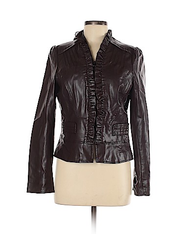 DressBarn Faux Leather Jacket (view 1)