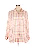 Old Navy 100% Rayon Pink Long Sleeve Button-Down Shirt Size XXL - photo 1