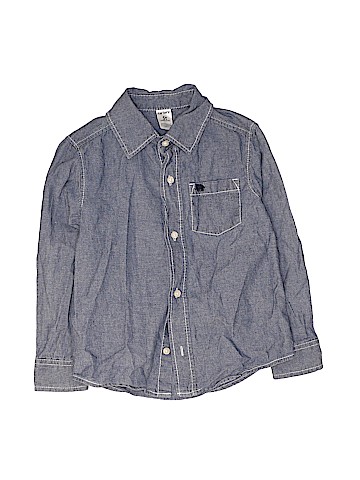Carter's Long Sleeve Button-Down Shirt (view 1)