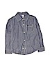 Carter's 100% Cotton Blue Long Sleeve Button-Down Shirt Size 5T - photo 1