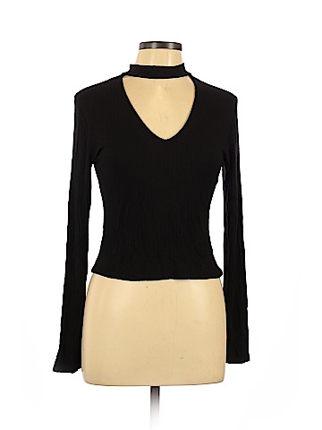 Charlotte Russe Long Sleeve Top (view 1)