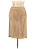 Country Shop 100% Leather Yellow Leather Skirt Size 14 - photo 2