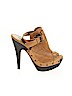 Charlotte Russe Tan Heels Size 6 - photo 1