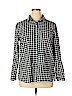 Old Navy 100% Cotton Black Long Sleeve Button-Down Shirt Size XL - photo 1