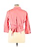 Lafayette 148 New York 100% Cotton Pink 3/4 Sleeve Blouse Size 16 - photo 2