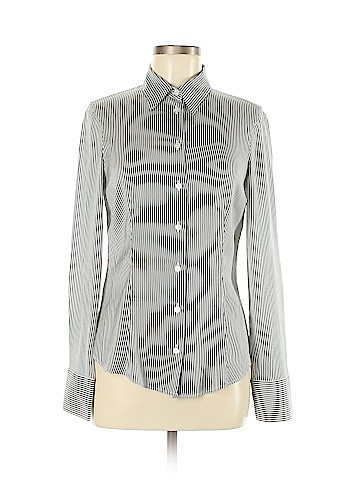 Giorgio Armani Long Sleeve Silk Top (view 1)