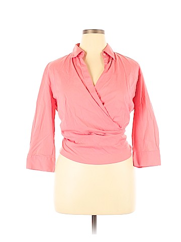 Lafayette 148 New York 3/4 Sleeve Blouse (view 1)
