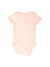 Carter's 100% Cotton Pink Short Sleeve Onesie 0-3 MO / 3 MO - photo 2