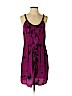 Rebecca Taylor 100% Silk Purple Casual Dress Size 2 - photo 1