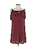 Roxy 100% Viscose Burgundy Casual Dress Size 4 - photo 1