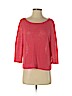 Eileen Fisher 100% Linen Pink Pullover Sweater Size S - photo 1