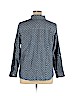 Talbots 100% Cotton Blue Long Sleeve Button-Down Shirt Size 16 - photo 2