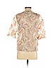 Zara Pink Short Sleeve Blouse Size S - photo 2