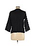 Eileen Fisher Black 3/4 Sleeve Blouse Size M (petite) - photo 2