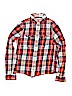 Abercrombie & Fitch 100% Cotton Red Long Sleeve Button-Down Shirt Size XL (kids) - photo 1