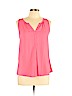Candie's 100% Polyester Pink Sleeveless Blouse Size M - photo 1
