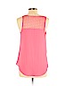 Candie's 100% Polyester Pink Sleeveless Blouse Size M - photo 2