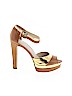 Nine West Tan Heels Size 7 1/2 - photo 1