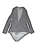 Justice 100% Cotton Gray Cardigan Size 14 - photo 2