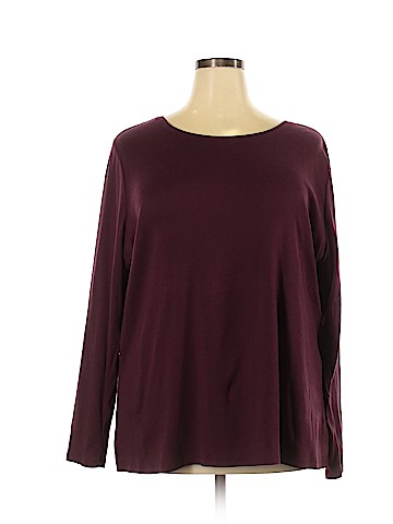 Lane Bryant Long Sleeve T-Shirt (view 1)