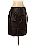 Club Monaco Brown Faux Leather Skirt Size 10 - photo 2