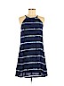 Francesca's 100% Rayon Blue Casual Dress Size XXS - photo 1