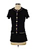 J. McLaughlin Black Short Sleeve Top Size 2 - photo 1