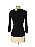MICHAEL Michael Kors Black 3/4 Sleeve Top Size S - photo 2