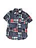 Gap Kids Blue Short Sleeve Button-Down Shirt Size 6 - 7 - photo 1