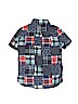 Gap Kids Blue Short Sleeve Button-Down Shirt Size 6 - 7 - photo 2
