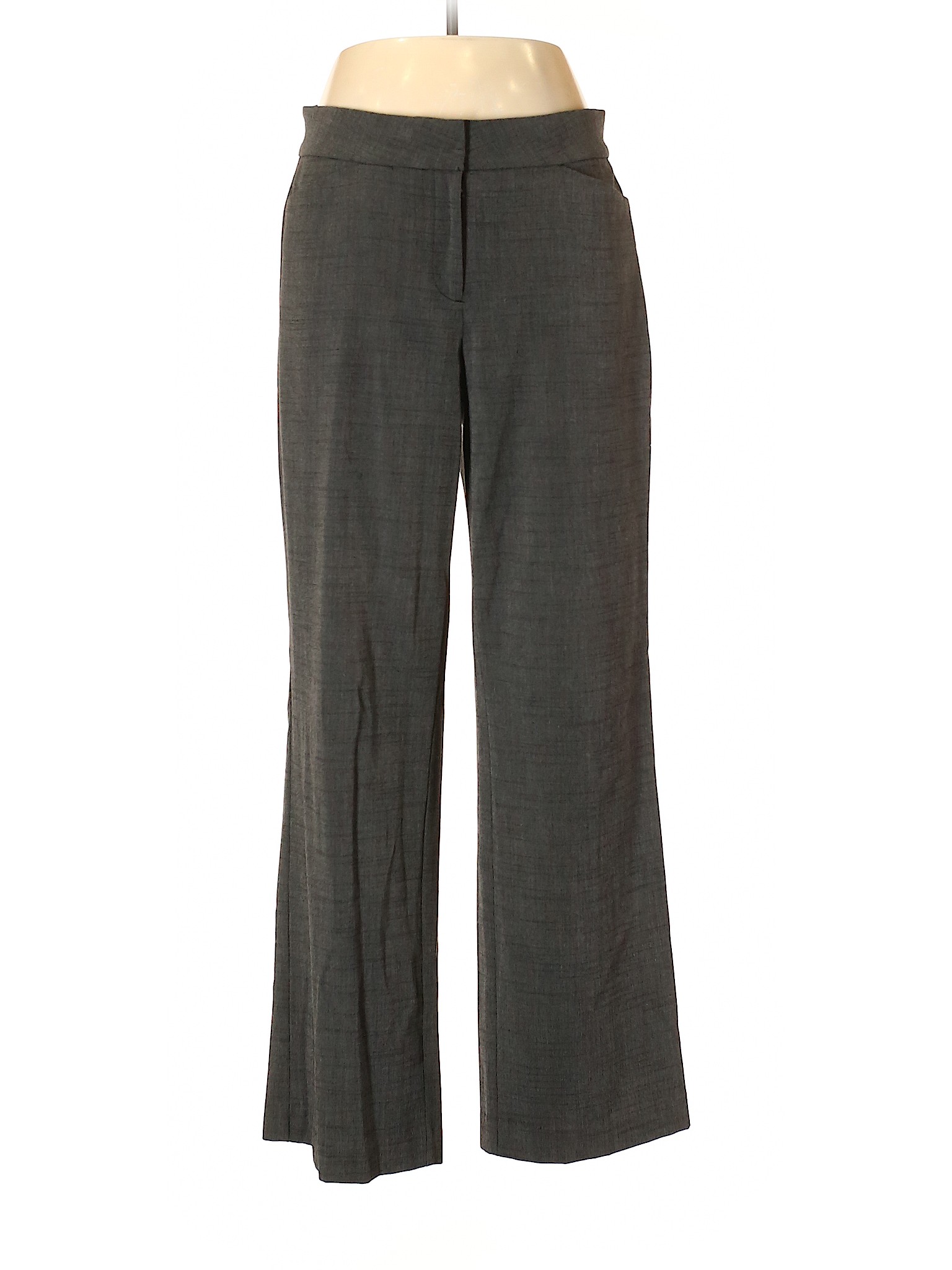 Dana Buchman Solid Gray Dress Pants Size 10 - 94% off | thredUP