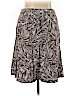 Ann Taylor 100% Cotton Brown Casual Skirt Size 14 - photo 1