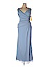 Jim Hjelm Occasions 100% Polyester Blue Cocktail Dress Size XL - photo 1
