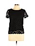 Forever 21 Black Short Sleeve Blouse Size M - photo 1