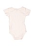 Carter's 100% Cotton White Short Sleeve Onesie 9-12 MO / 12 MO - photo 2