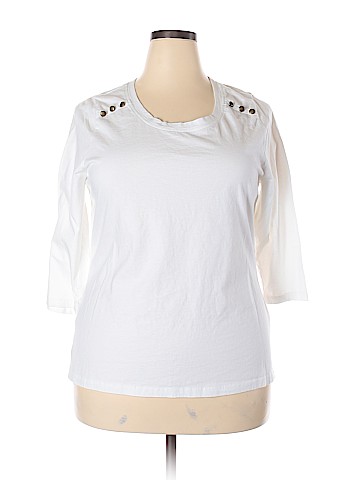 Studio Works 3/4 Sleeve Top (view 1)