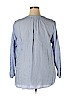 Old Navy 100% Cotton Blue Long Sleeve Blouse Size 2X - photo 2