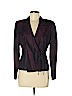 JS Collection 100% Acetate Burgundy Blazer Size 6 - photo 1