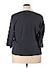 Karen Scott 100% Cotton Gray 3/4 Sleeve Top Size 2X - photo 2