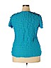 Notations Blue Short Sleeve Top Size 2X - photo 2